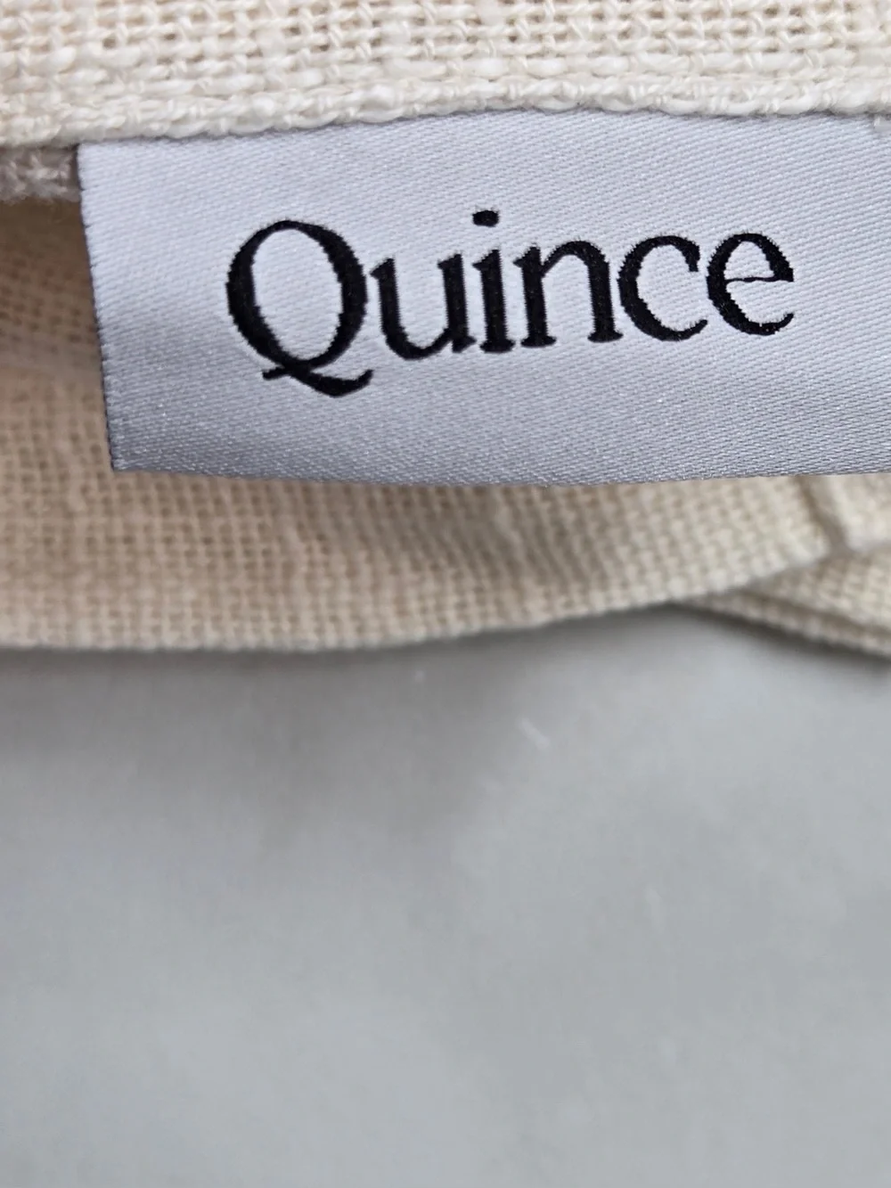 QUINCE Set Of 2 48x96 Cotton Sheer Curtains Ivory 0849